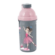 Detská fľaša na vodu balerínka pre dievčatá 550ml BPA Free