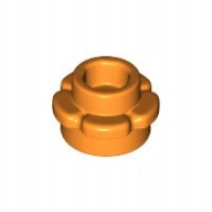 Lego kvet 24866 6214234 Oranžový 1ks N