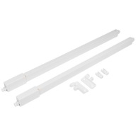 VERTEX L-450 EMUCA lišty zásuviek - biela
