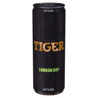 Tiger Sýtený nealkoholický energetický nápoj s príchuťou London Dry 250 ml