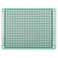 Jednostranná prototypová DPS 6x8 cm