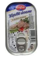 TRŠSKÁ PEČEŇ VO VLASTNOM TUKU 115G EVRAFISH