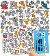 UMÝVAJÚCE DOČASNÉ TETOVANIE PRE DETI TOM A JERRY ORIGINÁLNE DIZAJNY