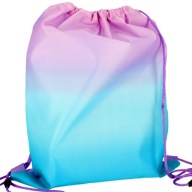 ŠKOLSKÉ TAŠKA NA TOPÁNKY PRE DIEVČAŤ OMBRE MINT RUŽOVÁ