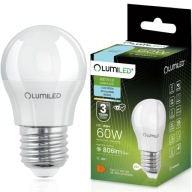 E27 P40 LED žiarovka SMALL GALL 8W = 60W 806lm 6500K Cold Color CCD LUMILED