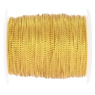 Mia Mote Dekoračný špagát Metallized Gold anjeli na pozvánky 1mm 100m