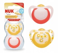 NUK STAR LATEXOVÁ UKLIDŇUJÚCA SEDADLA 2KS 6-18M