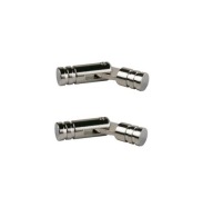 Valcový boxový pánt, nikel, 5x25mm, 2 ks