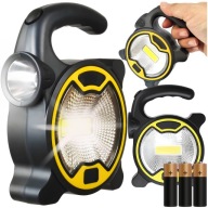 VÝKONNÁ FARÁĽKA DIELENSKÁ LAMPA LED HALOGÉNOVÁ COB LAMPA S BATÉRIOU NA RÚČKU