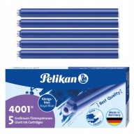 Dlhé modré školské perá Pelikan