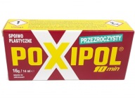 POXIPOL transparentné dvojzložkové lepidlo 16g/14ml