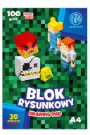 ASTRAPAP A4 podložka na kreslenie 100g 20 listov PIXEL