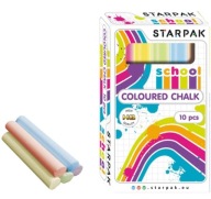 Pastelová ROAD CHALK Sada 10 kusov PERFECT CHALK pre NAJMENŠIE DETI