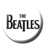 Špendlík na oblečenie The Beatles Black Logo