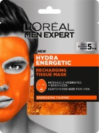 Loreal Men Expert Hydra Energetic pleťová maska ​​pre mužov
