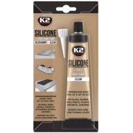 K2 SILIKÓN Bezfarebný Transparentný +204°C 85G