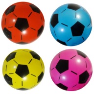 FAREBNÝ GUMOVÝ FUTBAL 23 CM RÔZNE FARBY