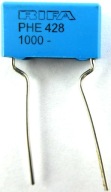 RIFA 0,0056uF 5,6nF 5% 1000V DC 20ks.