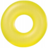 Neónový krúžok na plávanie, priemer 91 cm, INTEX žltá