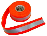 FLUO REFLEXNÁ VÝSTRAŽNÁ PÁSKA, šírka 5cm