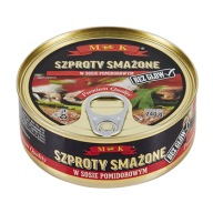MK Vyprážané šproty v paradajkovej omáčke 240 g
