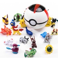 Pokemon Pokeball Set + Figúrka Rôzne typy Prekvapenie pre deti