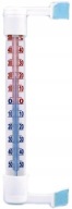 Vonkajší teplomer Terdens, vonkajší rúrkový PVC rám, 19,5 cm, lepený
