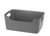 Organizér box kontajner 20x14x8 cm 1,8L šedý
