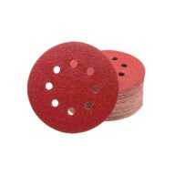BRÚSNY PAPIER NA VELCRO S OTVORMI 125mm P60 10KS