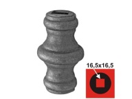 ZÁSUVKA Štvorhranný otvor H69, D43