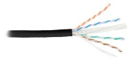 Twisted pair UTP cat.6 PE geled Netset [na meter]