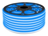 LED pás 230V 2835 1m IP68 NEON Modrý