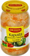 Orechová kyslá kapusta s mrkvou 800g
