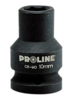 CrMo šesťhranná rázová objímka 1/2 palca 23 mm Proline 18423
