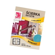 Utierka z mikrovlákna na okná