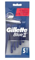 Gillette, Blue II, Jednorazové žiletky, 5 kusov