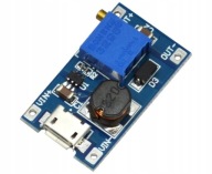 Prevodník s micro USB MT3608 4-28V 2A step-up reguláciou
