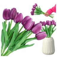 TULIPS TULIPSOVÁ KYTICA umelé kvety, ako ozajstné, dekoračné na balkón