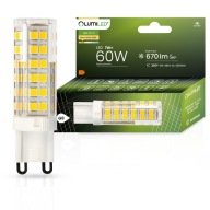 LED CAPSULE žiarovka MINI G9 7W = 60W 3000K TEPLÁ FARBA 230V LUMILED
