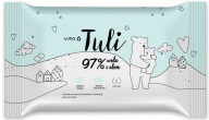 TULI Vlhčené obrúsky pre deti a dojčatá s ALOE 97% VODA 60KS