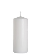 Sviečka valcová 80/200 biela
