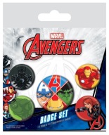 Avengers Zostavte si 5 špendlíkov na oblečenie do batohu