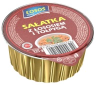 ŠALÁT S LOSOSOM A KAPOROM 135g LOSOS USTKA