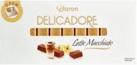 Čokolády s náplňou v príchuti Latte Macchiato Delicadore Baron 200g
