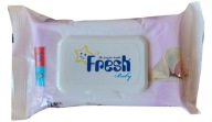 FRESH BABY A72 VLHČENÉ UBÚRKY S Klipom, ŽLTÉ