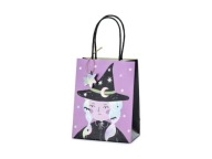 DARČEKOVÁ TAŠKA HALLOWEEN ČAROODEJNICA FIALOVÁ