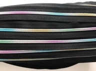 LuxTextil Zipsová PÁSKA Zips 5mm ŠPIRÁLOVÝ Zips PO METROCH 1m RAINBOW CZ