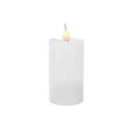 LED SVIEČKA, LAMPA NA AKUMULÁTOR, SVIEČKA BIELA, MAL