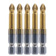 Skrutkovacie bity TORX PH2, 2ks, TITANIUM