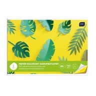 Farebný samolepiaci papier Fluo B5 170G 8 listov